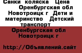 Санки- коляска › Цена ­ 2 700 - Оренбургская обл., Новотроицк г. Дети и материнство » Детский транспорт   . Оренбургская обл.,Новотроицк г.